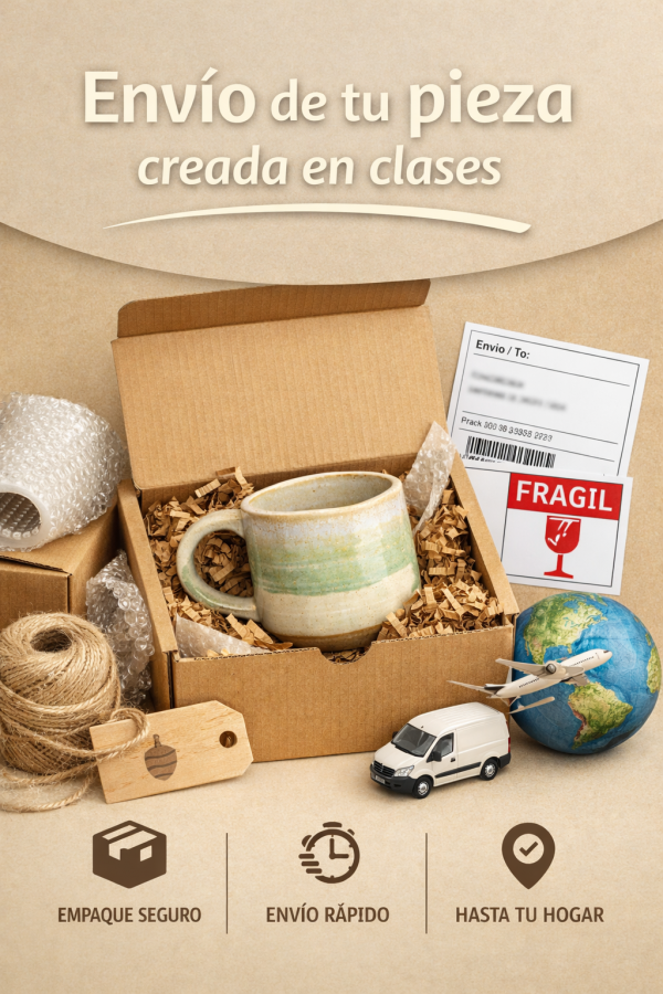 dd2cde08-b9cf-41c5-a8fc-a817a76a8824 Envío de Piezas / shipping of ceramics created in class